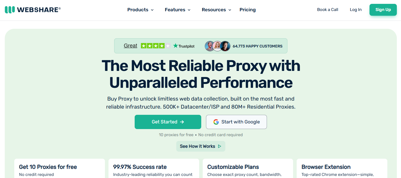 Webshare Proxy Service - Fast Datacenter Proxies